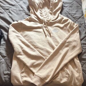 Nike Women's Beige Hoodie